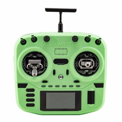 Radiomaster Boxer Crush Radio Controller Transmitter EdgeTX Operating System and ExpressLRS RF System Pre-Installed (ELRS Mode 2-Green)