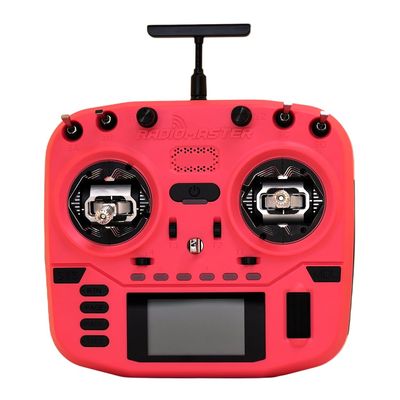 Radiomaster Boxer Crush Radio Controller Transmitter EdgeTX Operating System and ExpressLRS RF System Pre-Installed (ELRS Mode 2-Red)