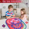 Aooess Bean Bag Toss Game for Kids: Cornhole for Kids, Outdoor Toys for Kids Ages 4-8 Tic Tac Toe Bean Bag Toss Toddler Toys Yard Games, Birthday Gift for Girls 3 4 5 6 7 8 Year Old view 4