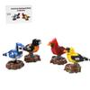 Aetheria Animals Building Set MOC Bird for Adults, Creative American Backyard Birds Ornament Model for Adult, Build Your Animal Buildings - 874 Pieces view 1