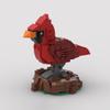 Aetheria Animals Building Set MOC Bird for Adults, Creative American Backyard Birds Ornament Model for Adult, Build Your Animal Buildings - 874 Pieces view 3