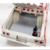 1964 330 White with Red Graphics and Stripes Limited Edition to 504 Pieces Worldwide 1/18 Diecast Model Car by Acme A1806900 view 4