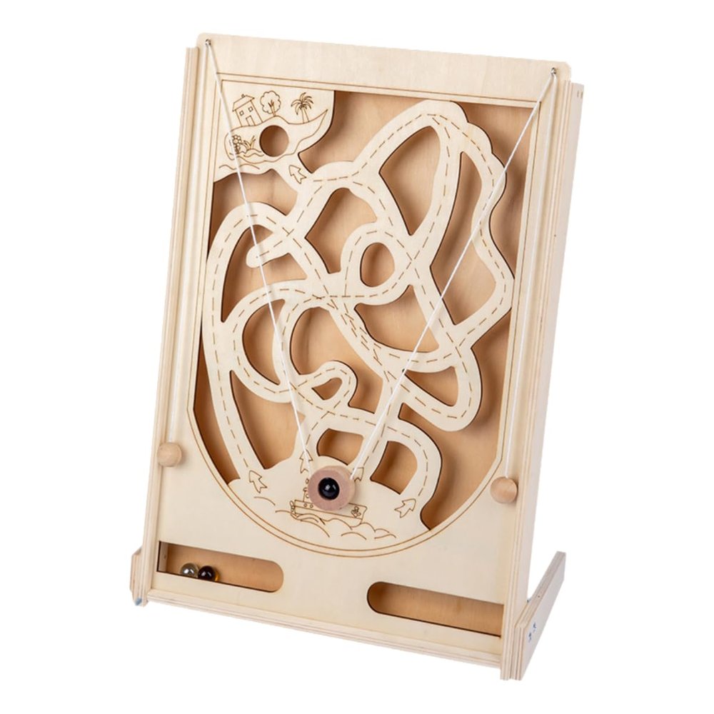 Pinball Game - New Marble Maze Game - Fun Hand-Eye Coordination Training for Kids, Great for Family Bonding & Special Occasion Gifts (Standard Edition)