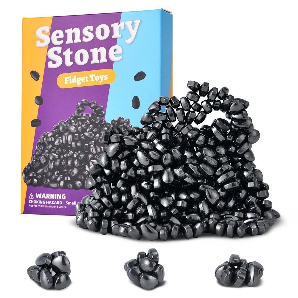 550pcs Fidget Toys for Adults & Teens,Stress Relief Sensory Toys for Autism ADHD Anxiety,Weak Magnetic Putty,Desk Fidgets Toys for Office,Adults Gifts
