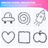 550pcs Fidget Toys for Adults & Teens,Stress Relief Sensory Toys for Autism ADHD Anxiety,Weak Magnetic Putty,Desk Fidgets Toys for Office,Adults Gifts view 3