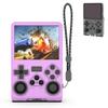 FIOPAZ for R40SPRO Silicone Case, Soft Protective Cvoer for 30000 in 1 R40S Pro Handheld Game Console, Compatible with Palm Games R40s Pro Accessories, Anti-Scratch Washable with Lanyard (Purple) view 1