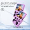 FIOPAZ for R40SPRO Silicone Case, Soft Protective Cvoer for 30000 in 1 R40S Pro Handheld Game Console, Compatible with Palm Games R40s Pro Accessories, Anti-Scratch Washable with Lanyard (Purple) view 4