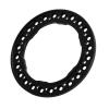 4pcs 1.9 Inch Wheel Outer Beadlock Rings Aluminum Alloy Replacement Wheel Beadlock Rings 1/10 RC Car Axial SCX10 90046 RC Car (Black) view 2