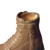 1/12 Scale Ankle Bootie Miniature Action Figures Costume Cosplay,Stylish,Fashion,Casual Retro Work Boots for Female Figures, Khaki view 3