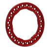 4pcs 1.9 Inch Wheel Outer Beadlock Rings Aluminum Alloy Replacement Wheel Beadlock Rings 1/10 RC Car Axial SCX10 90046 RC Car (Red) view 3