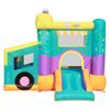 Backyard Kids Inflatable Bounce House with Slide, Bouncy Jump Castle, Indoor and Outdoor Jumping Bouncer, for Ages 3-10, Toddlers and Small Children, with Blower, 8.8' x 8.2' x 7.5', Ice Cream Truck view 3