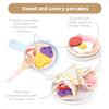UMU Wooden Pancake Play Set  44 Pcs Pretend Cooking Toy with Pan, Spatula, Syrup, Toppings & More  Kitchen Play Food Set for Kids Ages 3 4 5 view 3