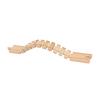 DYNWAVE Wooden Train Track Accessories Train Railway Construction Set Hand Eye Coordination Building Railway Accessories for Children, Transformable Track view 1
