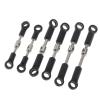 RC Upgrade Parts for Wltoys 144001 144002 144010 124016 124017 124018 124019 Front Rear Tie Rod Linkage Servo Link Rod Set RC Car Spare Parts view 3