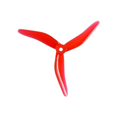 Fit for RC FPV Racing Drone Frame Kit Part Fit for Foxeer Nepal N2 5.1inch Cyclone Propeller 5mm 3-Blade Prop(4pairs Red)