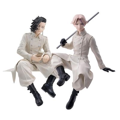 2pcs Kokonoi Hajime Figure Seisyu Inui Anime Figure Sitting Pose PVC Figure Statue 5.5" Collectible Figurine Desktop Decoration