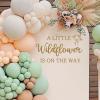 A Little Wildflower is on the Way Decal for Backdrop - Floral Baby Shower Decorations, Flower Themed Balloon Arch Backdrop Decorations view 3