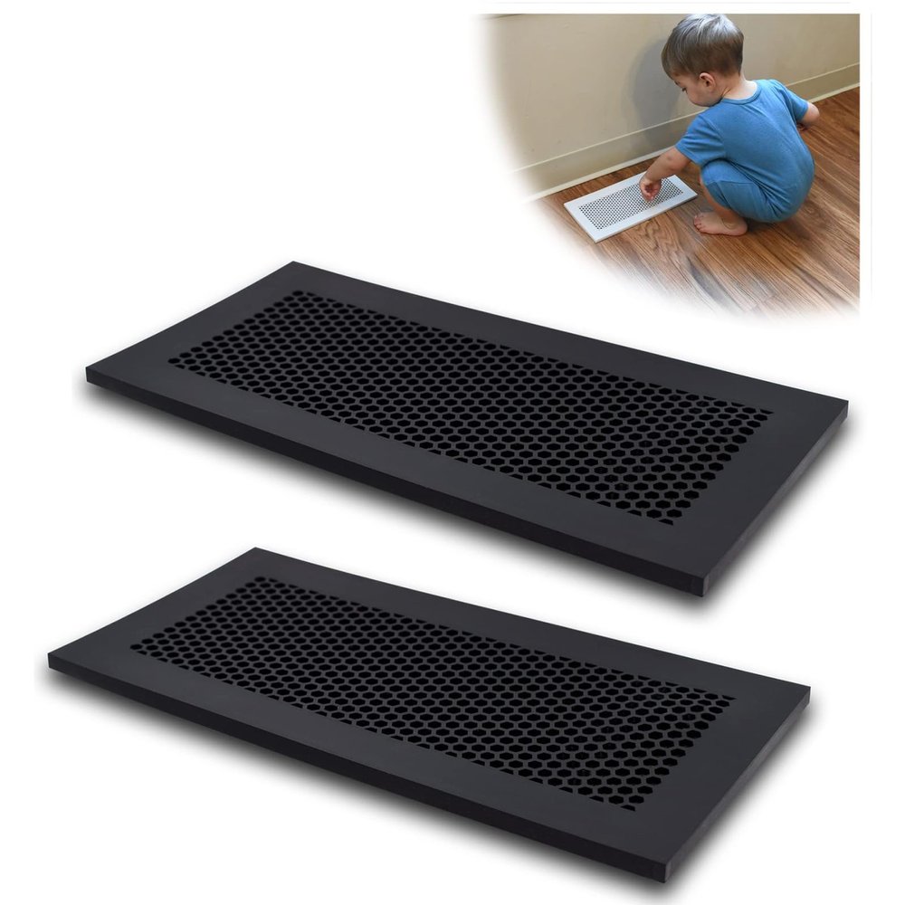 Silicone Floor Vent Kids Proof Air Vent Covers Toddler Security Floor Vent Covers Baby Proof Home Product