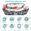 Bulletgxll Cacti and Succulents Baby Stroller Organizer Universal Stroller Caddy Accessories Bag with Cup Holder and Detachable Shoulder Strap view 4