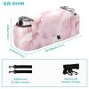 Bulletgxll Gold Marble Baby Stroller Organizer Universal Stroller Caddy Accessories Bag with Cup Holder and Detachable Shoulder Strap view 3
