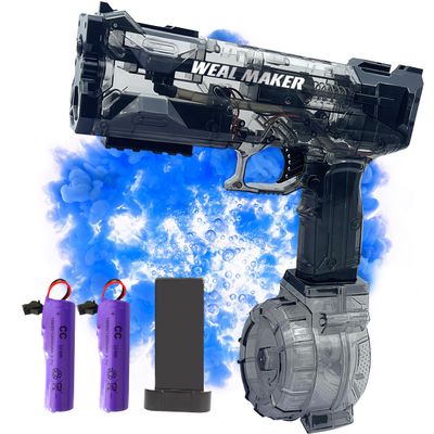 2025 Upgraded Electric Water Gun  Automatic Squirt Gun with 500CC Tank, 28FT Long Range, Dual Rechargeable Batteries, Waterproof Design, Ideal for Kids & Adults Summer Pool Fun