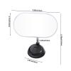 Automotive Interior Rearview Baby Mirror 360-degree Rotating Mirror for Infant Toddler Child Children Backseat Adjustable Rearview view 3
