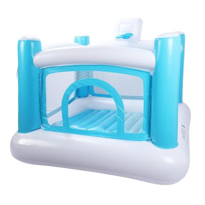 BTSEURY Inflatable Bounce House, Thickened PVC Inflatable Bouncy with Detachable Mat Breathable Mesh Walls for Indoor Outdoor