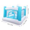 BTSEURY Inflatable Bounce House, Thickened PVC Inflatable Bouncy with Detachable Mat Breathable Mesh Walls for Indoor Outdoor view 4