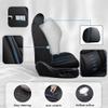 2 Front Car Seat Covers for Chevrolet HHR 2006-2011 Waterproof Seat Covers with Lumbar Support Nappa Leather Anti-Slip Car Seat Cover for Chevrolet HHRBlack&Blue-Deluxe view 2