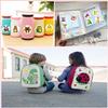 UVUXO 600 Pcs Funny Animals Stickers for Kids- 1.5 Inch Round Sticker Roll 16 Tyles Cute Animals Kindergarten Stickers Teacher Sticker for Kids Birthday Party School Reward Giveaways view 4