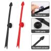 2pcs Large Arrow Spinner, Black Red Detachable Plastic Game Arrow Spinner with Suction Cup Strong Suction Force for Game Engaging Board Home Party Celebration view 4