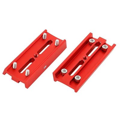100mm Four Screw Holes Dovetail Mounting Plate Astronomical Telescope Accessories(100mm XY240523 Red)