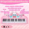 37 Keys Electronic Piano Keyboard with Stool, Portable Musical Toys for Kids Ages 3-8, Early Learning Educational Toys Birthday Gifts for 3 4 5 6 7 8 Year Old Toddlers Girls Boys view 2