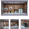 1/43 Scale Diorama Car Garage Model, Fits for 1/43 Die-Cast Model Car LED Lighting Car Showroom Model, City Parking Lot Display Model,Model Car Storage Display Scene Model with Dust Door(A) view 1