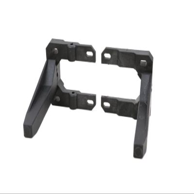 TYXTTGY RC Engine Part, RC Model 20-180 Class Adjustable Motor Engine Mount Bracket Movable Holder Black for Airplane Plane Accessories, 1 Part(45x73mm)