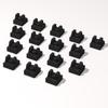 Plwooyur 120 Piece Classic Building Black Clip Tiles Bulk, Tiles Special 1x1 with Clip and Straight Tips Compatible with Major Brands Parts and Pieces view 1