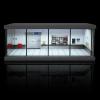 1/43 Scale Diorama Car Garage Model, Fits for 1/43 Die-Cast Model Car LED Lighting Car Showroom Model, City Parking Lot Display Model,Model Car Storage Display Scene Model with Dust Door(Repair Shop) view 2