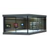 1/43 Scale Diorama Car Garage Model, Fits for 1/43 Die-Cast Model Car LED Lighting Car Showroom Model, City Parking Lot Display Model,Model Car Storage Display Scene Model with Dust Door(B) view 2