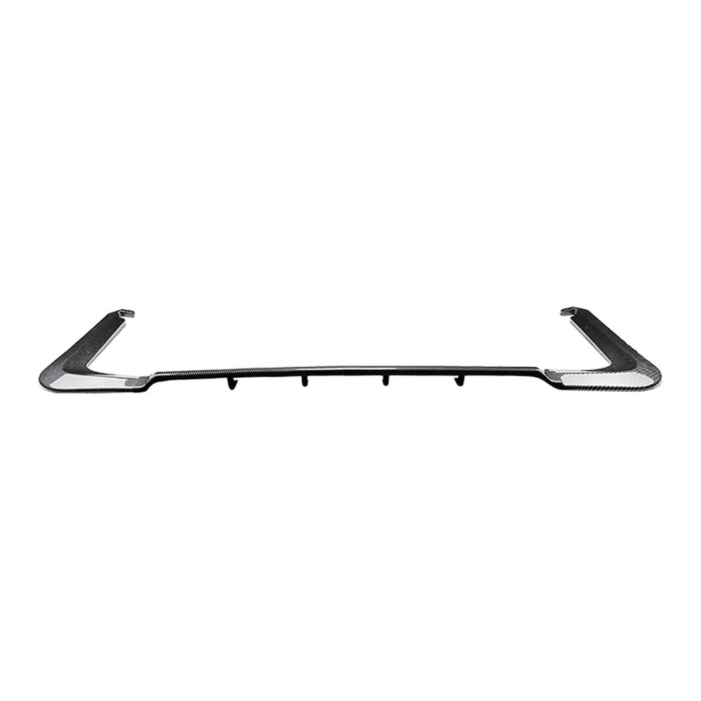 Rear Spoiler Tail Lip Corner Car Body Protection Modification Kit Compatible for Mercedes Benz Vito W447 2016-2023(Carbon Black)