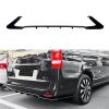 Rear Spoiler Tail Lip Corner Car Body Protection Modification Kit Compatible for Mercedes Benz Vito W447 2016-2023(Carbon Black) view 2