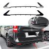 Rear Spoiler Tail Lip Corner Car Body Protection Modification Kit Compatible for Mercedes Benz Vito W447 2016-2023(Carbon Black) view 4
