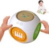 Bilingual Educational Baby Toy - Musical Learning Cube Baby Sensory Cube 6-in-1 with Lights Music for 6-18 Months, Toddler Activity Toy for Home Travel First Birthday Gift for 1 Year Old Boys Girls view 1