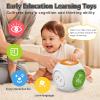 Bilingual Educational Baby Toy - Musical Learning Cube Baby Sensory Cube 6-in-1 with Lights Music for 6-18 Months, Toddler Activity Toy for Home Travel First Birthday Gift for 1 Year Old Boys Girls view 4