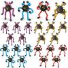 24 Pcs Funny Sensory Fidget Toys,Deformable Chain DIY Robot Spinners Fingertip Stress Relief Gyro Toy Birthday Gifts Christmas Goodie Bag Stuffers Classroom Prizes Party Favors for Kids Adults view 1