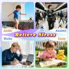 24 Pcs Funny Sensory Fidget Toys,Deformable Chain DIY Robot Spinners Fingertip Stress Relief Gyro Toy Birthday Gifts Christmas Goodie Bag Stuffers Classroom Prizes Party Favors for Kids Adults view 4