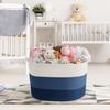 Maliton XXX Large Cotton Rope Blanket Basket, 22" x 22" x 14" Storage Baskets for Organizing, Kids Dog Toy Storage Box Organizer Bins, Blanket Holder for Living Room, Bedroom, Kids Room, Bathroom view 4