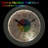 CLXEAST Large Gear Clock+ Learning Clock for Kids, Silent Non Ticking Telling Time Teaching Clocks for Kids Bedrooms, Classroom,Night Light,Stonewash Blue,8.5 Inch view 4