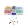 ZEZEFUFU 180Pcs Colors Metal RC Body Shell R Shape Clips DIY Pin for 1/10 1/12 RC Car view 1