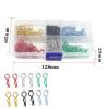 ZEZEFUFU 180Pcs Colors Metal RC Body Shell R Shape Clips DIY Pin for 1/10 1/12 RC Car view 2