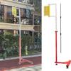DLYZAYE Home Gym Vertical Jump Measurement Tool, 1.7-3.6m Adjustable Vertical Jump Trainer for Basketball, Youth Vertical Jump Tester Measurer Pole view 2